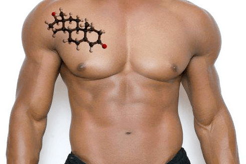 tors bărbătesc frumos